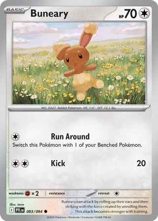 Phantasmal Flames 083/094 Buneary