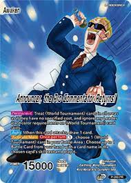 Announcer/Announcer, the Pro Commentator Returns! (Foil)(P-269PR) Dragon Ball Super