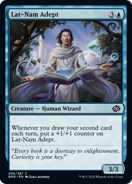 The Brothers' War 056/287 Lat-Nam Adept (Foil)