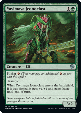 Dominaria United 190/281 Yavimaya Iconoclast (Foil)
