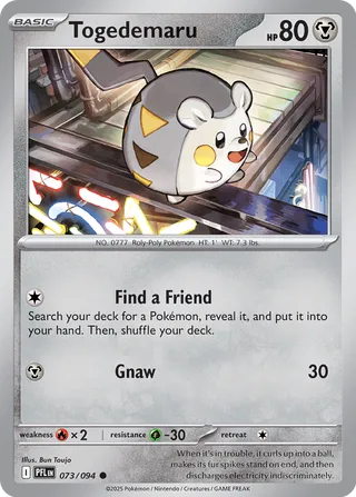 Phantasmal Flames 073/094 Togedemaru