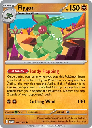 Phantasmal Flames 053/094 Flygon (Holo)