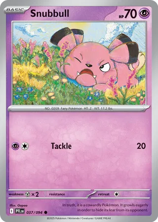 Phantasmal Flames 037/094 Snubbull