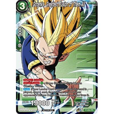Gotenks, Greatest Fusion of Them All (Foil)(P-254PR) Dragon Ball Super