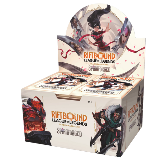 Riftbound League of Legends Spiritforged Booster Pack (Max 5 Per Customer)