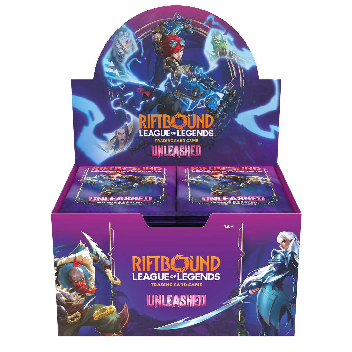 Riftbound League of Legends Unleashed Booster Pack (Max 5 Per Customer)