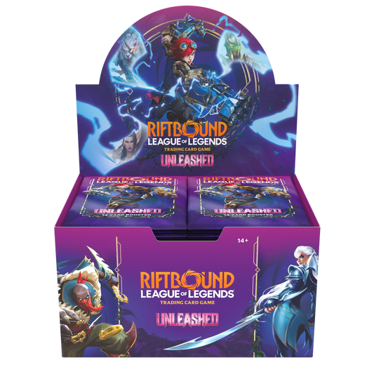 Riftbound League of Legends Unleashed Booster Pack (Max 5 Per Customer)
