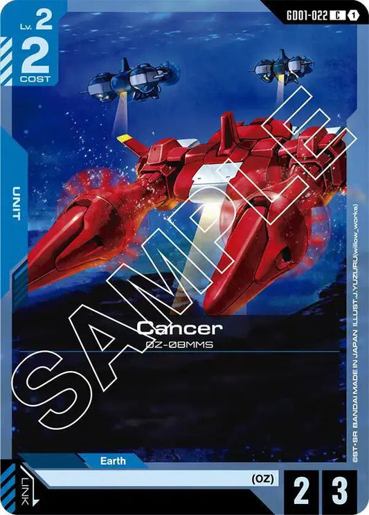 Gundam GD01-022 Cancer