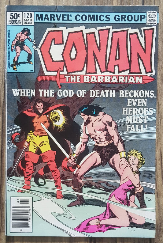 Conan the Barbarian #120 Marvel Comics (1970)