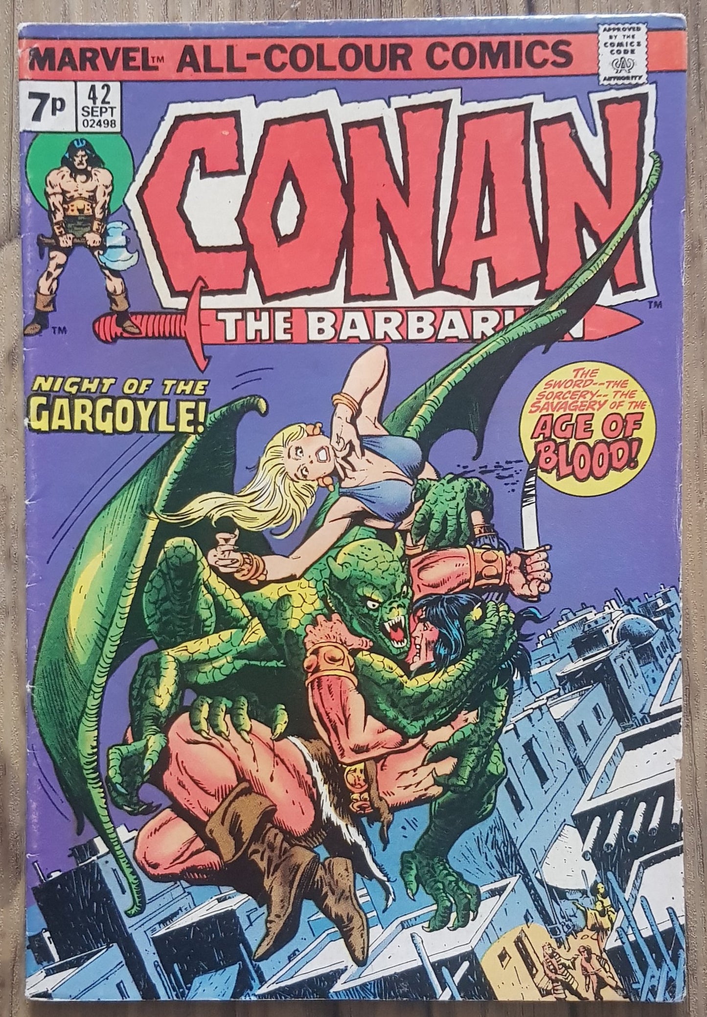 Conan the Barbarian #42 Marvel Comics (1970)