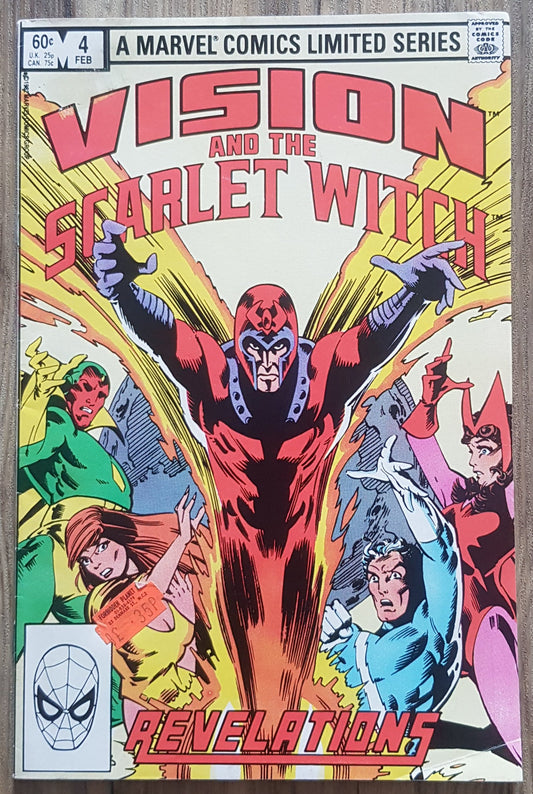 Vision and Scarlet Witch #4 Marvel Comics (1982)