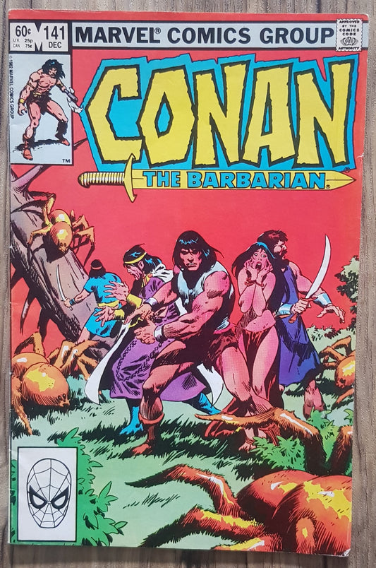Conan the Barbarian #141 Marvel Comics (1970)