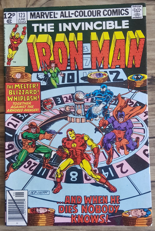 Invincible Iron Man #123 Marvel Comics (1968)