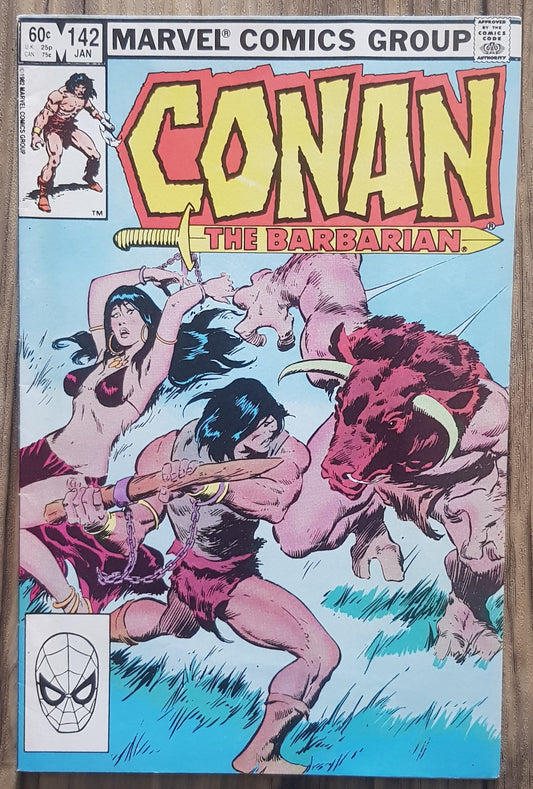 Conan the Barbarian #142 Marvel Comics (1970)