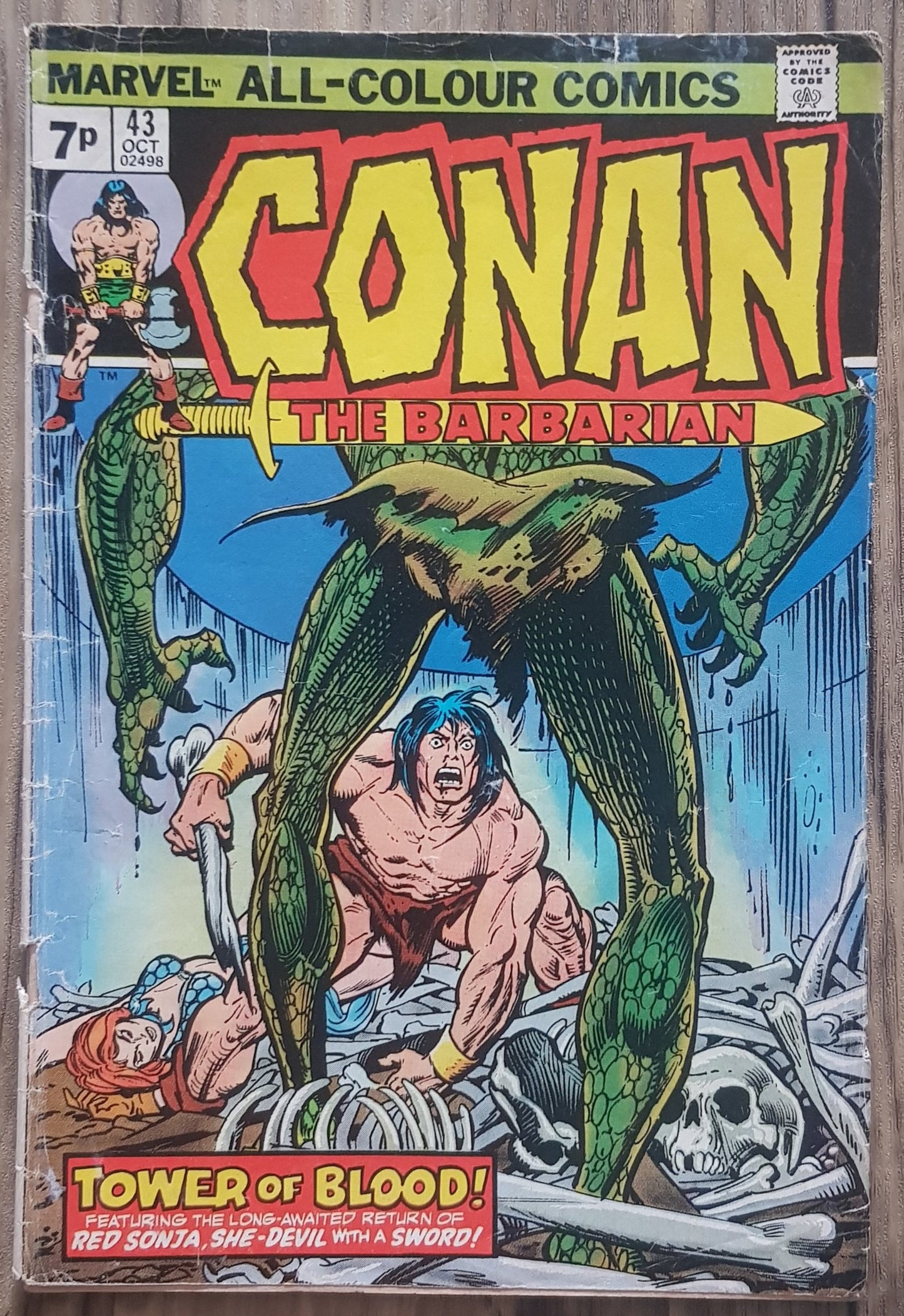 Conan the Barbarian #43 Marvel Comics (1970)