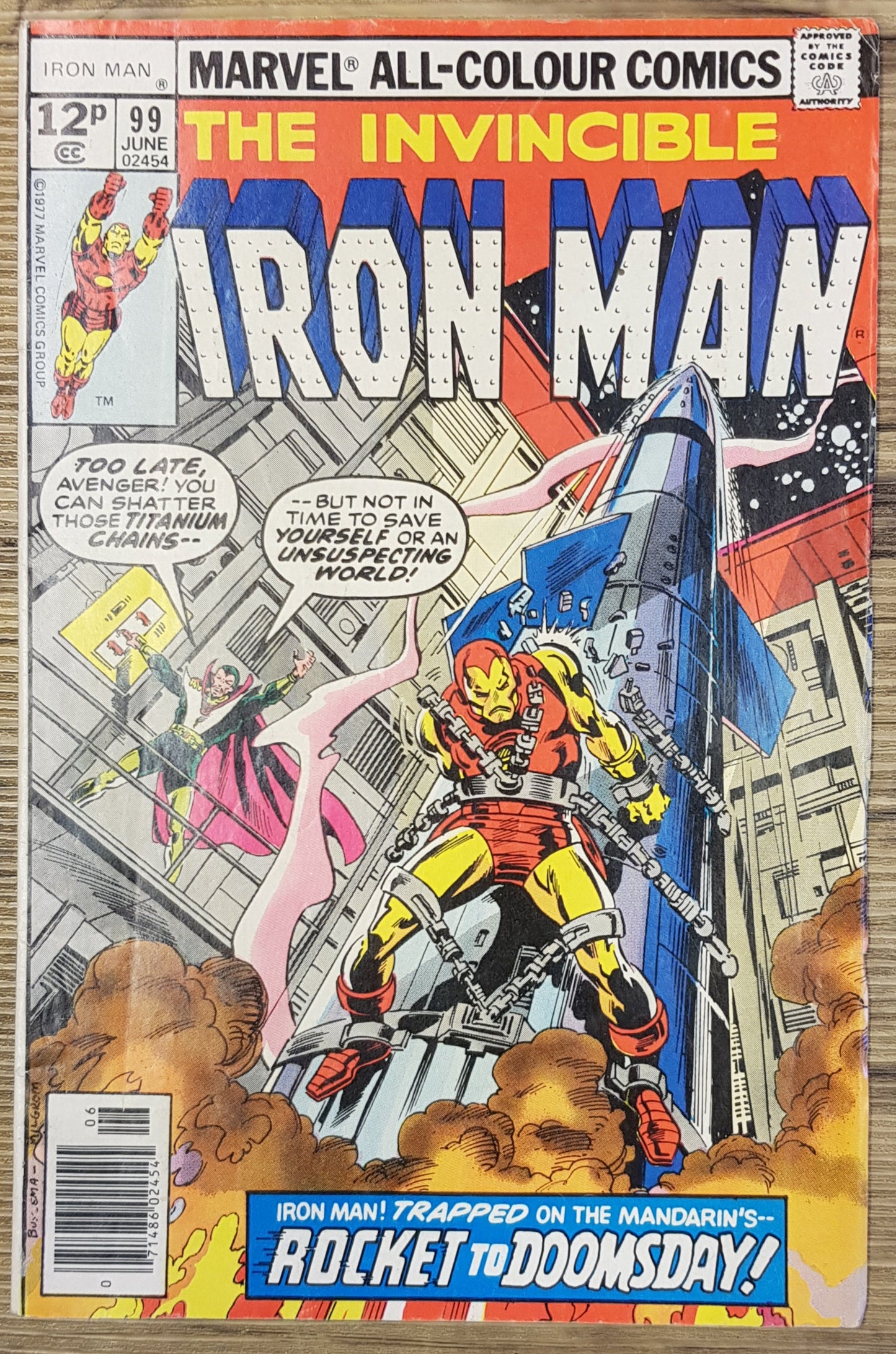 Invincible Iron Man #99 Marvel Comics (1968)