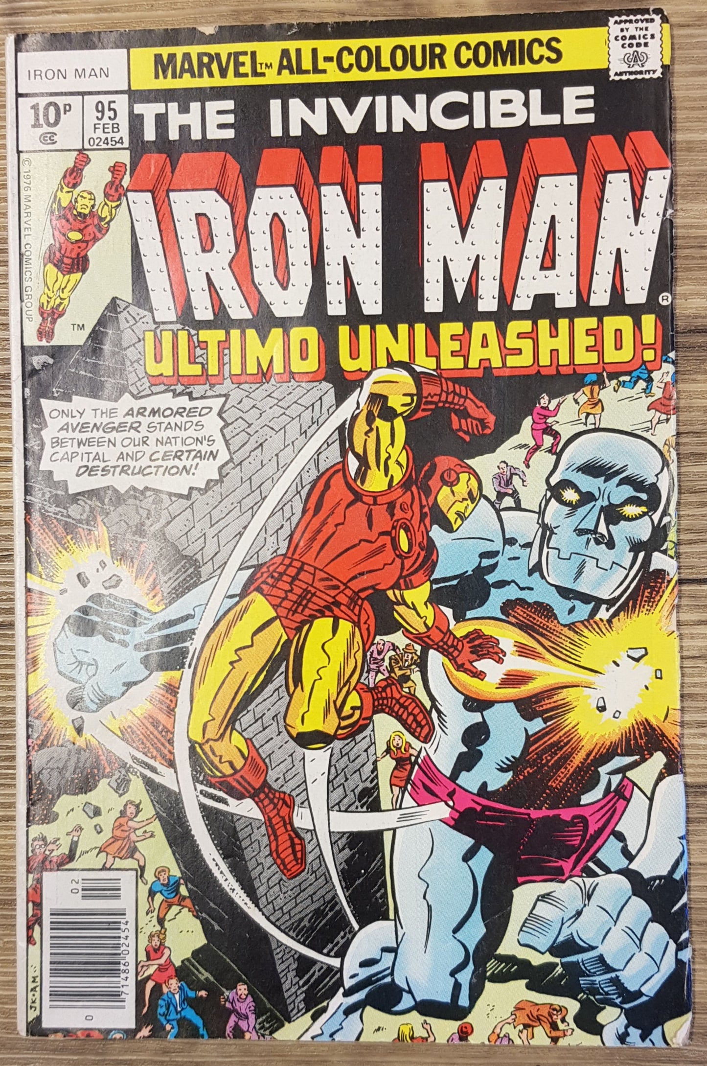 Invincible Iron Man #95 Marvel Comics (1968)