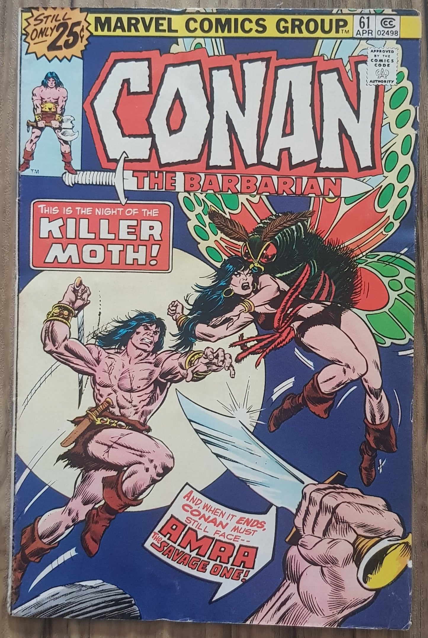 Conan the Barbarian #61 Marvel Comics (1970)