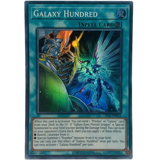 Galaxy Hundred (Super Rare)(OP22-EN012)