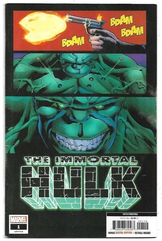 The Immortal Hulk #1 Marvel Comics (2018)