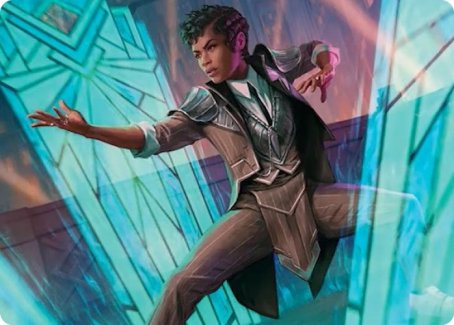 Streets of New Capenna Art Series 02/81 Dapper Shieldmate - Greg Opalinski
