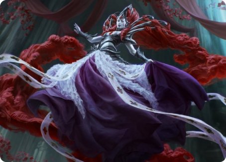 Innistrad Crimson Vow Art Series 65/81 Olivia, Crimson Bride - Anna Steinbauer