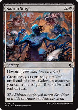 Battle for Zendikar 100/274 Swarm Surge