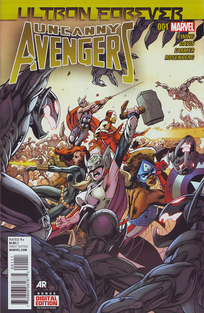 Uncanny Avengers Ultron Forever #001 Marvel Comics (2015)