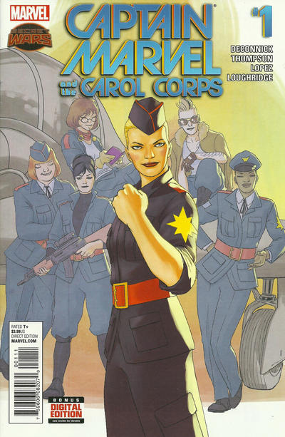 Captain Marvel and the Carol Corps #1 Marvel Comics (2015)