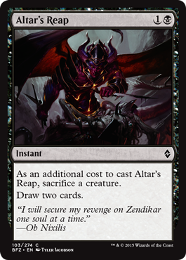 Battle for Zendikar 103/274 Altar's Reap