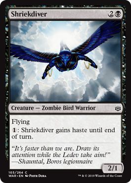 War of the Spark 103/264 Shriekdiver