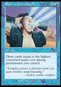 Scourge 049/143 Rush of Knowledge