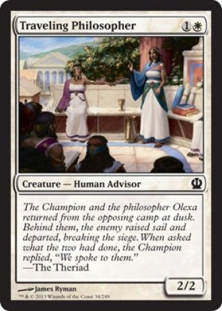 Theros 034/249 Traveling Philosopher