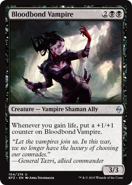 Battle for Zendikar 104/274 Bloodbond Vampire