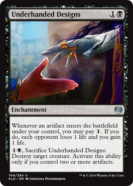 Kaladesh 104/264 Underhand Designs