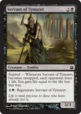 Born of the Gods 082/165 Servant of Tymaret