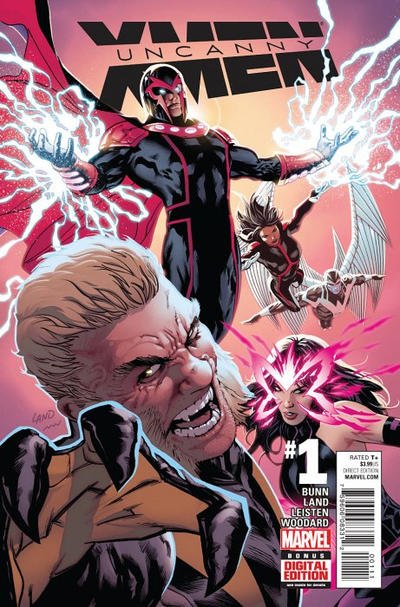 Uncanny X-men #001 Marvel Comics (2016)
