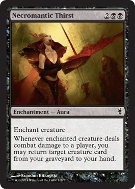 Conspiracy 119/210 Necromatic Thirst