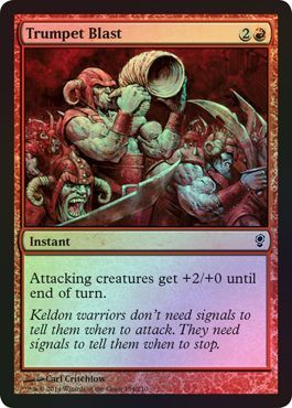 Conspiracy 154/210 Trumpet Blast (Foil)