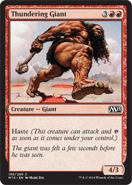 Magic 2015 165/269 Thundering Giant