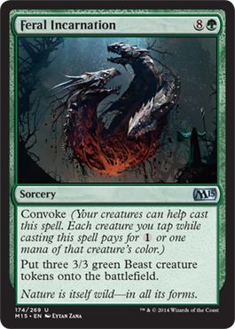 Magic 2015 174/269 Feral Incarnation