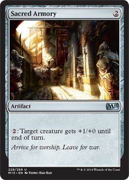 Magic 2015 228/269 Sacred Armory