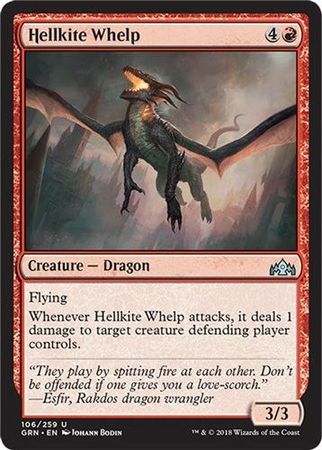 Guilds of Ravnica 106/259 Hellkite Whelp