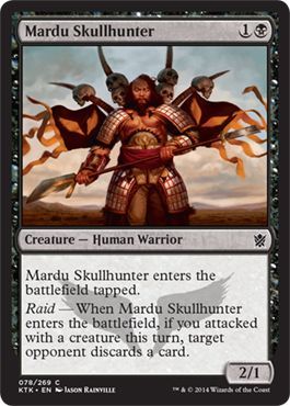 Khans of Tarkir 078/269 Mardu Skullhunter