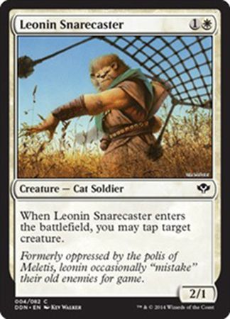 Duel Decks: Speed vs. Cunning 004/082 Leonin Snarecaster