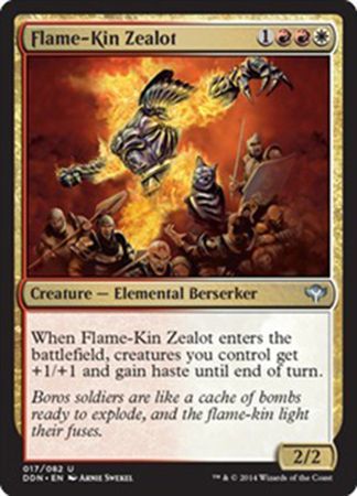 Duel Decks: Speed vs. Cunning 017/082 Flame-Kin Zealot