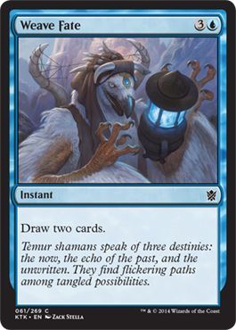 Khans of Tarkir 061/269 Weave fate