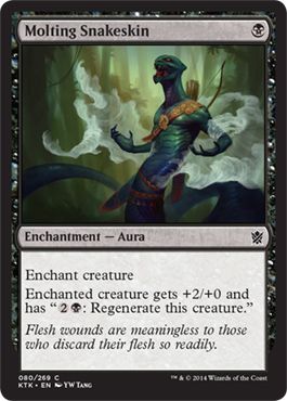 Khans of Tarkir 080/269 Molting Snakeskin