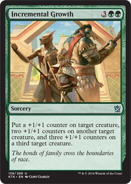 Khans of Tarkir 138/269 Incremental Growth