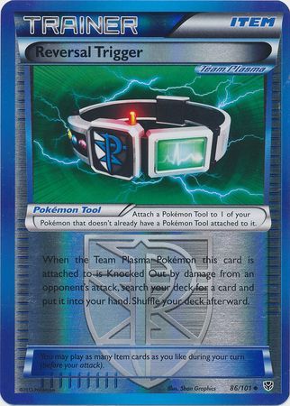 Plasma Blast 086/101 Reversal Trigger (Reverse Holo)
